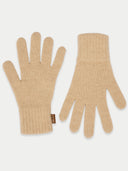 Essential Knit Cashmere Gloves Beige - Gobi Cashmere #color_beige