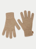 Essential Knit Cashmere Gloves Taupe - Gobi Cashmere #color_taupe