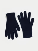 Essential Knit Cashmere Gloves Navy Blazer - Gobi Cashmere #color_navy