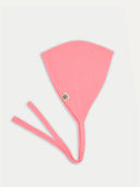 Pink Cashmere Bonnet For Woman detail view on white background #color_shell-pink