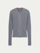 Grey cardigan on a light grey background #color_steel-gray 