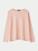 Pink long-sleeve sweater on a light gray background #color_soft-primrose