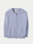 Unisex Zipper Hoodie High Rise - Gobi Cashmere #color_light-gray