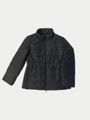 Women's CashmereTECH Jacket Black detail view on white background #color_black