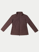 Women's CashmereTECH Jacket Vineyard Wine detail view on white background #color_stone-brown